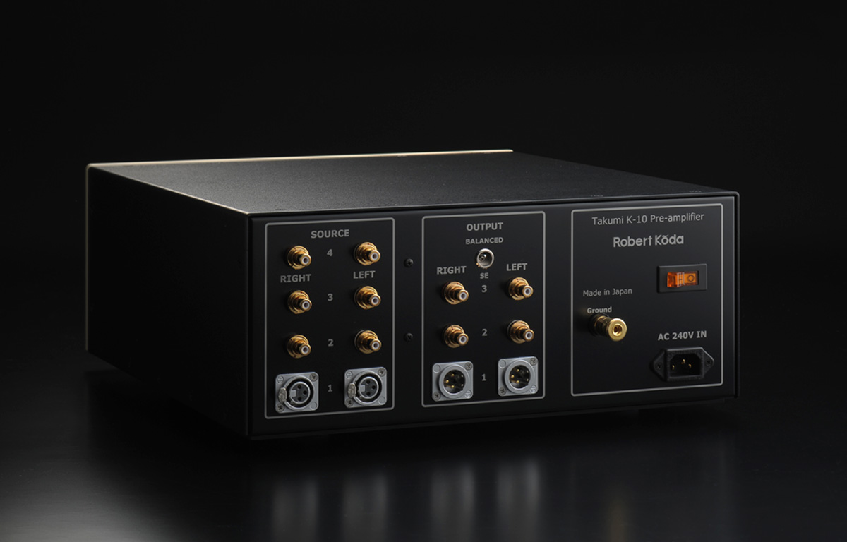 Robert Koda K-10, componente de audio High End de referencia.