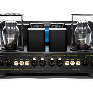 Panel trasero del ALLNIC AUDIO L-7000 con conexiones XLR y RCA