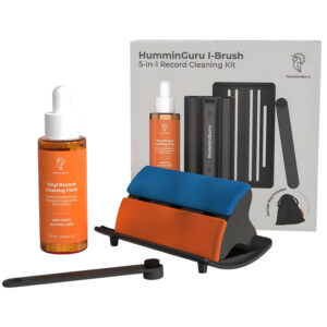 HUMMINGURU I-Brush 5 en 1 Record Cleaning Kit