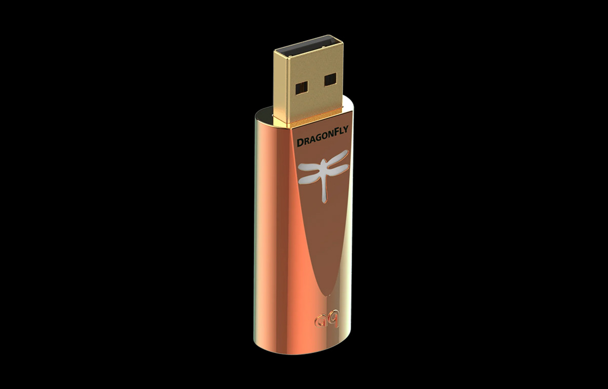 AudioQuest DragonFly Copper con conexión USB